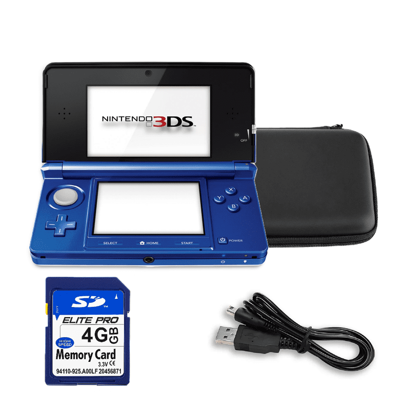 Nintendo - Consola Portátil 3ds Azul Cobalto Reacondicionado
