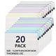 thumbnail image 1 of 20PCS Zipper Pockets, Zipper File Bags, Cross Stitch And Jigsaw Puzzle Project Bags For Sorting And Storage, Letter Size A4, Suitable For Travel, School, Board Games And Office Supplies, 1 of 4
