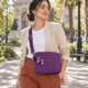 thumbnail image 3 of Bolso Bandolera Compacto Unisex 4 Compartimientos con Correa Ajustable 4,2 L, 3 of 3