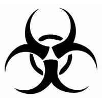 Rienda Libre Graphics - Decomural Biohazard Toxic Science Ws-34583