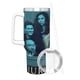 thumbnail image 3 of Servicio de Jurado Vaso aislado de acero inoxidable con asa, diseño temático, regalo para familia, amigos y fans; incluye pajita y encaja en el portavasos estándar, 40 oz, 3 of 6