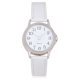 thumbnail image 3 of Reloj analógico Time and Tru para mujer, PU cuero blanco, S, quartz, 3 of 3