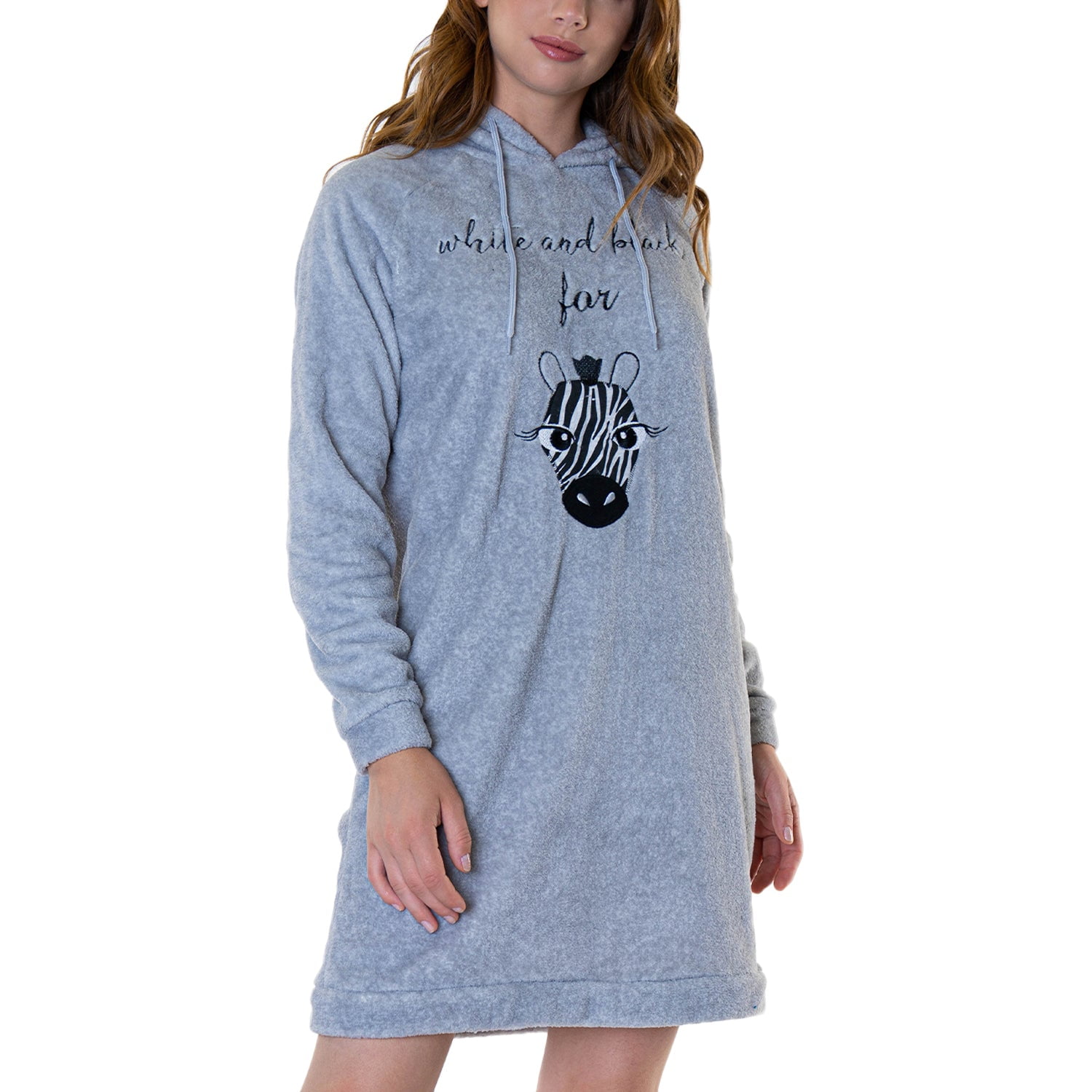 Baziani - Camisola Pijama Mujer 8622 Gris L