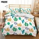 thumbnail image 1 of Cactus Print Polyester Bedding Sets Child Kids Covers Boys Bed Linen Set For Teens Bedding Set, 1 of 5