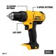 thumbnail image 2 of Kit combinado de taladros inalámbricos DEWALT 20V MAX, 4 herramientas DCK466D2, 2 of 9