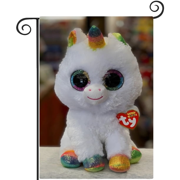 Beanie Boos -bandera de jardín temática. Regalo perfecto para fans, amigos y familiares, ideal para actividades al aire libre y decoración de fiestas.45CM*100CM