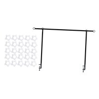 Magideal - Soporte Para Barra Sobre La Mesa Con Accesorio De Abrazadera Para La Fiesta De Acción De Gracias