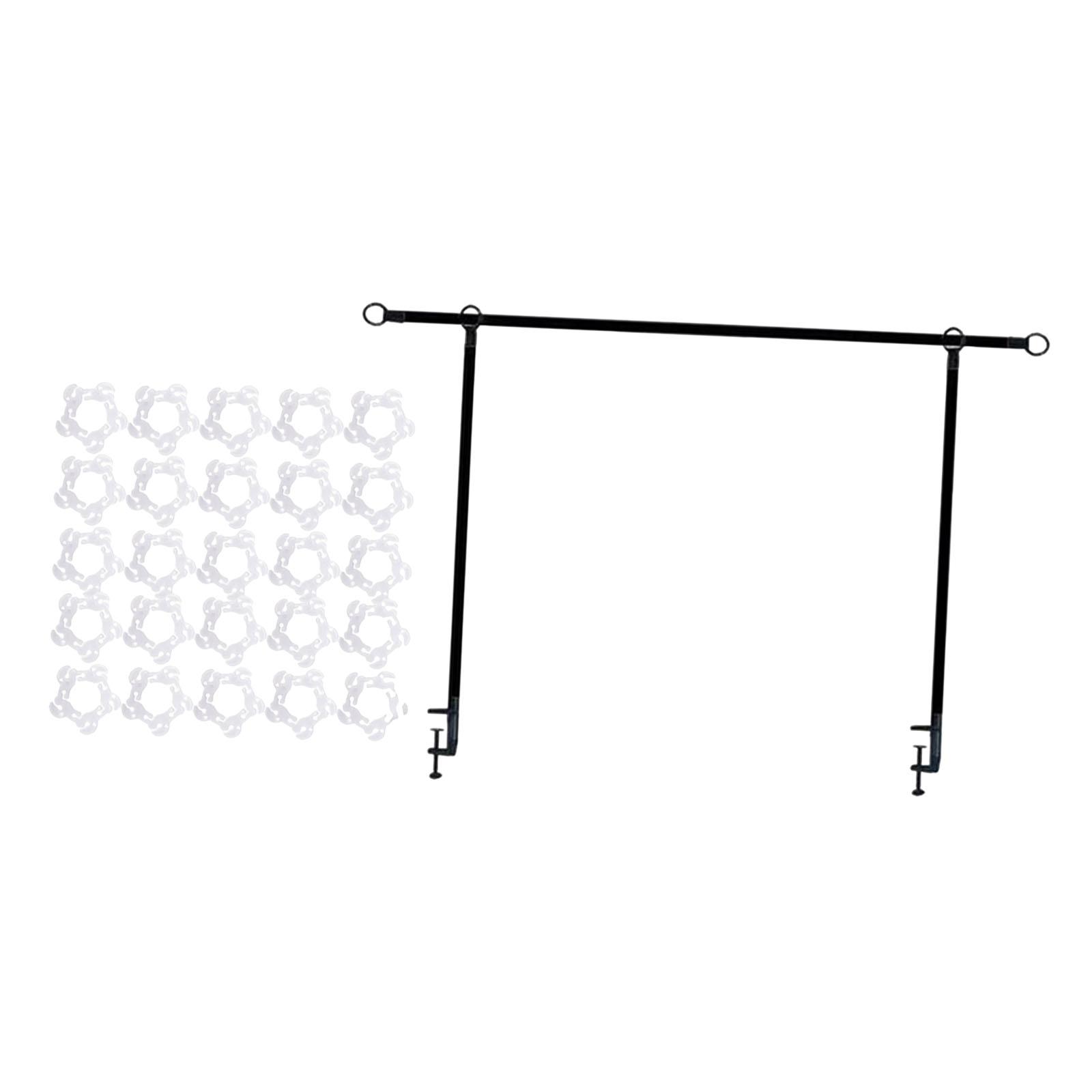 Magideal - Soporte Para Barra Sobre La Mesa Con Accesorio De Abrazadera Para La Fiesta De Acción De Gracias