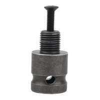 Magideal - Llave De Impacto, Broca De Conversión, Controlador De Impacto, Portabrocas, Cambio Rápido, Herramienta Eléctrica, Adaptador, Taladro, Portabrocas, Con Contador De 13 Mm