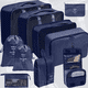thumbnail image 1 of Set Organizador De Equipaje En Bolsos O Maletas Azul, 1 of 3