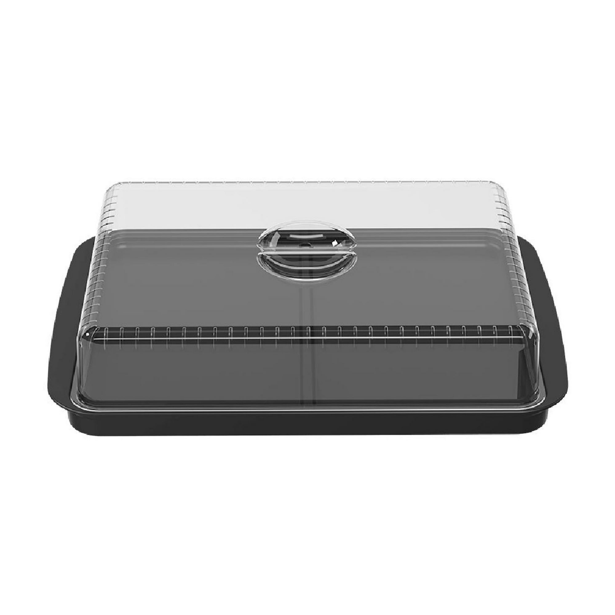 Coza - Contenedor Para Jamón/queso Doble Cozy Negro Negro