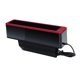 thumbnail image 4 of Relleno Universal Para Huecos De Asiento De Coche, Doble Orificio USB Para Teléfonos, Carteras, Izquierda, Rojo, 4 of 5