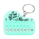 thumbnail image 2 of Tiny Electronic Keyboard Key Chain Piano Keyboard Colgante Llavero Para Adolescentes Verde, 2 of 5