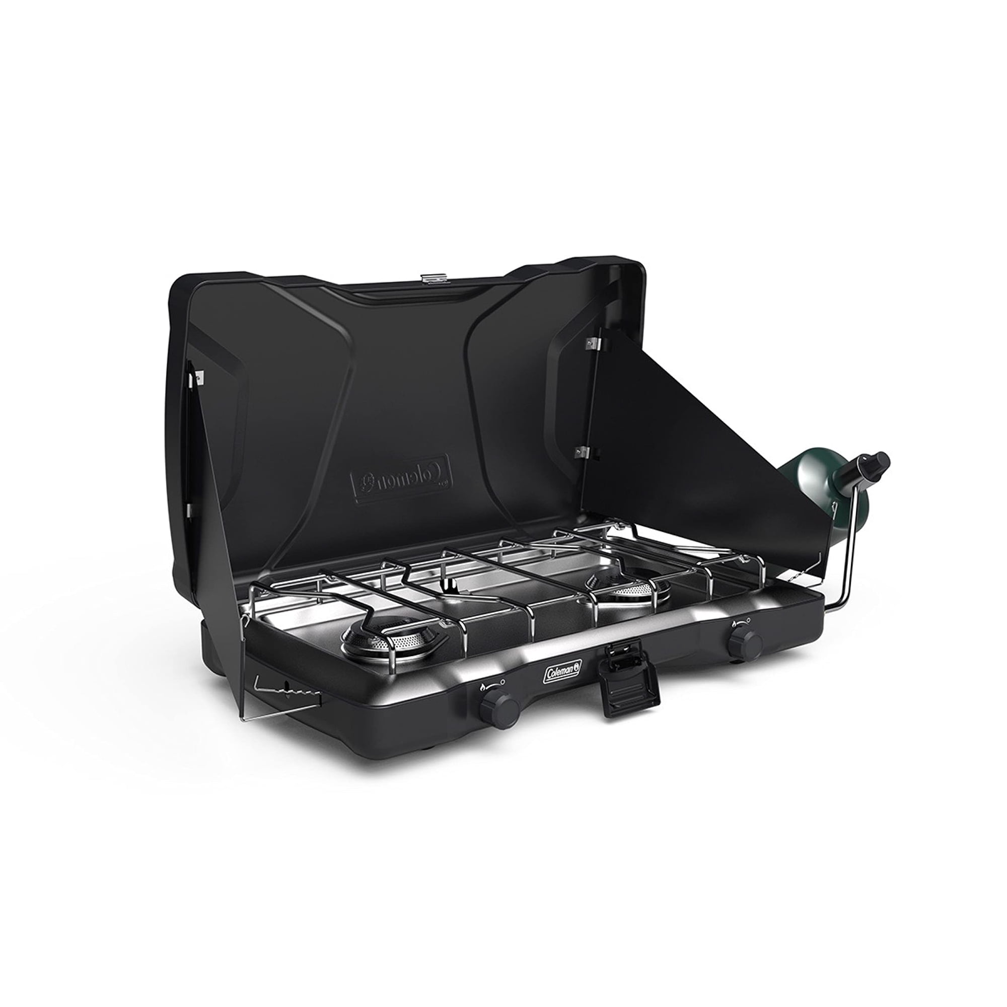 Estufa De Camping Coleman Triton De 2 Quemadores De Propano Portátil