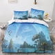 thumbnail image 2 of Juego De Ropa De Cama Avatar De 3 Piezas Con Estampado De La Película De Ciencia Ficción Funda Nórdica De Microfibra Con Cremallera, 2 of 3