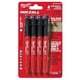 thumbnail image 1 of Rotulador Milwaukee Inkzall Point Fine Black, paquete de 4, 1 of 6