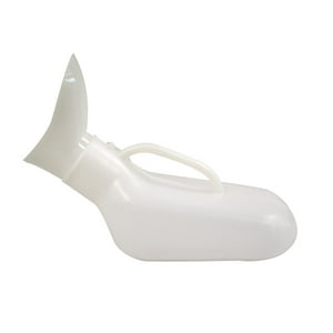 Maxcare - Urinario Plastico Mixto - Blanco Blanco