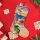 thumbnail image 4 of Campanita Tinker Bell Tema: Calcetines de Navidad, fino lino blanco para colgar en escaleras y chimenea, decoración navideña para el hogar, regalo de Navidad.54cm×38cm, 4 of 5