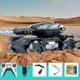 thumbnail image 5 of Tanque A Control Remoto Teledirigido Lanza Bolitas De Biogel gris, 5 of 9