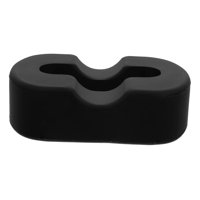 Ioensy - Bloque De Goma Para Gancho De Cabrestante, Alta Resistencia, Fácil Instalación, Aislante Para Gancho De Cabrestante, Color Negro