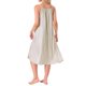 thumbnail image 3 of INSPIRE CHIC Vestido de Noche de Satén sin Mangas para Mujer, Vestido de Dormir de Tirantes Finos de Seda Midi para Descansar XL Albaricoque, 3 of 6