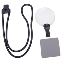 Magideal - Lupa Para Colgar En El Cuello, Accesorio Profesional Estable De Mano, Lupas Portátiles Para Coser Y Para Impresiones Pequeñas