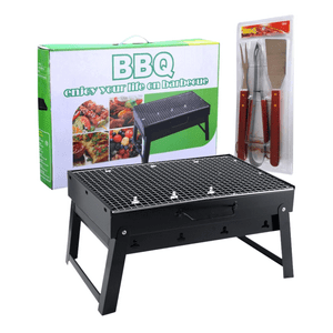 Genérico - Parrilla Barbacoa Portátil Camping + Set De Regalo