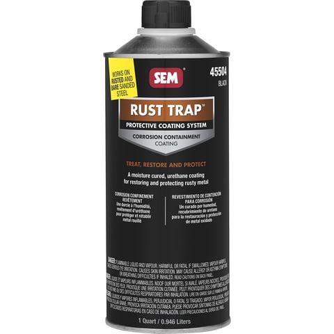 Pintura Rust Trap Sem 45504 Negra Para Prevenir La Oxidación