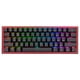 thumbnail image 1 of Teclado Redragon Fizz Pro 60% BLACK Switch Red - Crazygames, 1 of 3