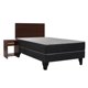 thumbnail image 1 of Cama Europea Apolo Black 1.5 Plaza Base Normal, 1 of 7
