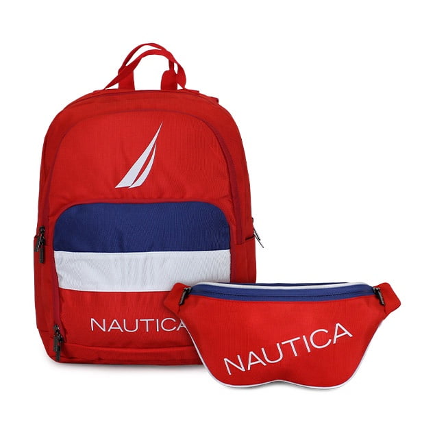 Nautica - Mochila Pólux + Banano Kappa Rojo