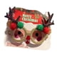 thumbnail image 1 of Gafas Navide?as, Disfraz Creativo De Mu?eco De Nieve, Anteojos, Recuerdos Para Fiesta De Navidad, Astas De Café, 1 of 3