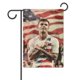 thumbnail image 3 of Christian Pulisic -bandera de jardín temática. Regalo perfecto para fans, amigos y familiares, ideal para actividades al aire libre y decoración de fiestas. 32*47CM, 3 of 6