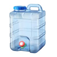 Ioensy - Recipiente De Agua De Capacidad De 20 L Con Dispensador De Bebida De Grifo Para Coche De Senderismo