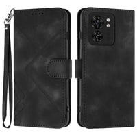 Funda Foxdock Para Motorola Moto Edge 40 – Tipo Libro Con Soporte, Billetera, Correa Y Diseño Elegante