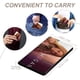 thumbnail image 4 of M3GAN Porta Pasaporte y Cartera de Viaje Premium de Cuero PU, Funda de Pasaporte Bloqueo RFID con Ranuras para Tarjetas de Crédito, Estuche para Libro de Pasaporte para Familia 10cm × 15cm, 4 of 6