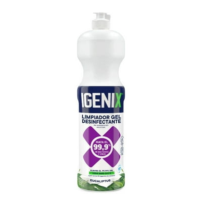 Limpiador Gel Desinfectante Eucaliptus Botella 900 Ml Igenix