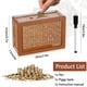 thumbnail image 5 of Caja de Ahorros de Madera Rugwun 20x14x7 cm, 5 of 8
