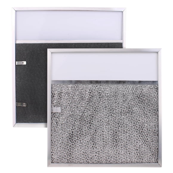 Filtro para campana extractora Atjocxe 29 x 30 x 1 cm de aluminio con lente de luz