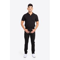 Idem - Jeans Hombre Slim Negro Oscuro Liso 42