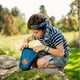 thumbnail image 3 of Bolso impermeable azul, 3 of 3