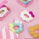 thumbnail image 4 of Juguete Squishy Hamee Hello Kitty Mochi Donut Rosa de Ascenso Lento, 4 of 7