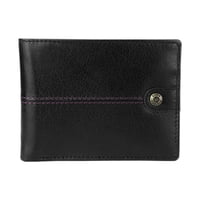 Billetera De Cuero Gino Rodinis Burano 1181 Negro