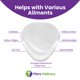 thumbnail image 4 of 2 pares de cojines de gel para bola de pie Mars Wellness, 4 of 6