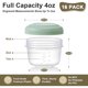 thumbnail image 2 of VITEVER 16 Pack 4 oz Small Containers with Lids, Reusable, 2 of 3