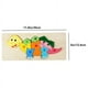 thumbnail image 3 of Rectangle Toddler Puzzle,Wooden Puzzle For Children, Animals Puzzles Dinosaur Crocodile Caterpillar Giraffe,Colorful Wood Numbered Puzzles Baby Infant Kid Preschool Learning Educational Toys, 3 of 5