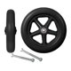 thumbnail image 2 of Ruedas De Repuesto Para Silla De Ruedas De 2 Piezas, Neumático Sólido De 8 "para Sillas De Ruedas, Andadores, Negro, 2 of 5
