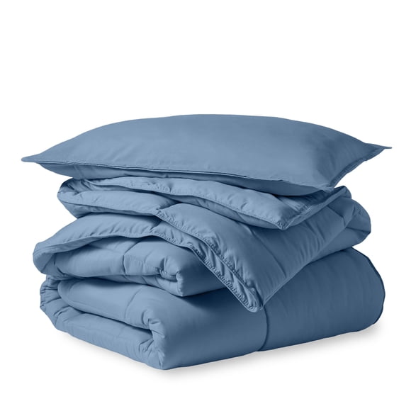 Set de edredón Bare Home Twin/Twin XL Coronet Blue