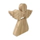 thumbnail image 3 of Figura De ángel De Madera Tallada Escultura Cristiana Decoración Del Hogar Cruz De Decoración De ángel De Madera, 3 of 5