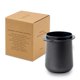 thumbnail image 1 of Copa dosificadora CREMA 54 mm de acero inoxidable negra, 1 of 6